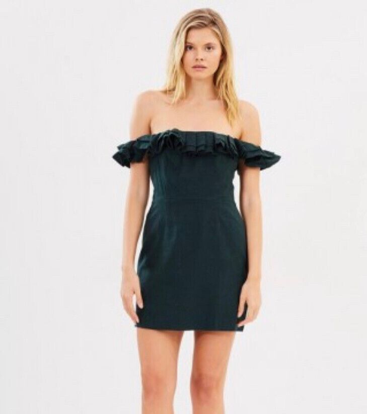 lulu and rose green dress Brand: Lulu and Rose Style: Tamara Ruched Midi