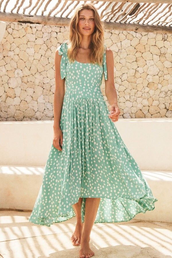 green emerald velvet dress Paloma Dress in Jungle Xs main image 0