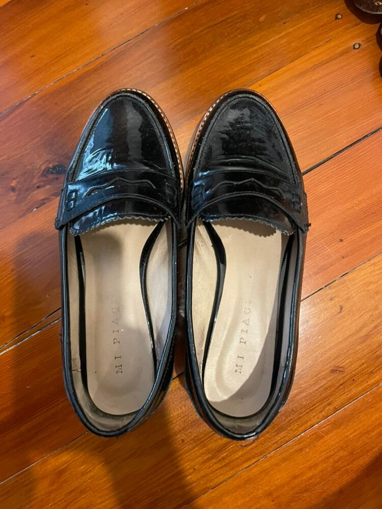 Mi Piaci- Black Loafers