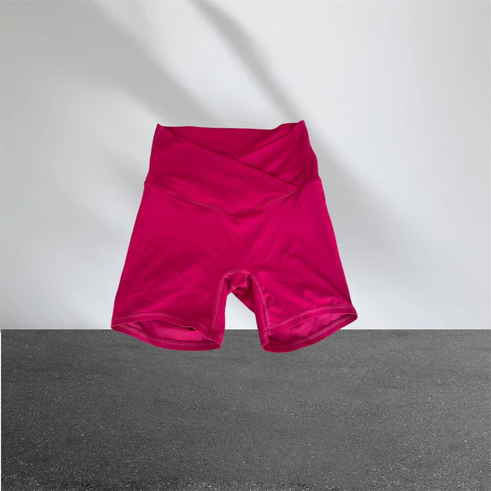 Cross waist shorts
