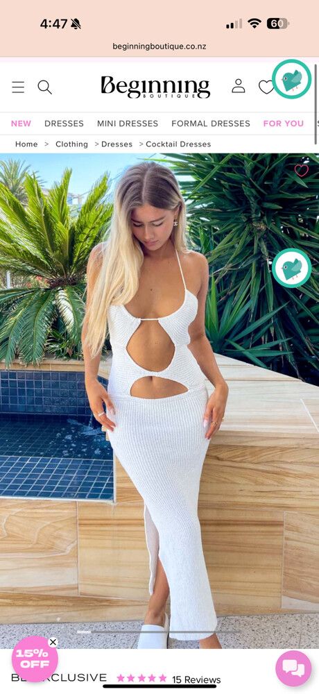 Renata Cut Out Knit Dress