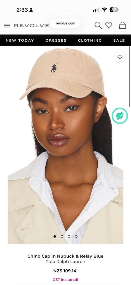 Polo Ralph Lauren Beige Cap