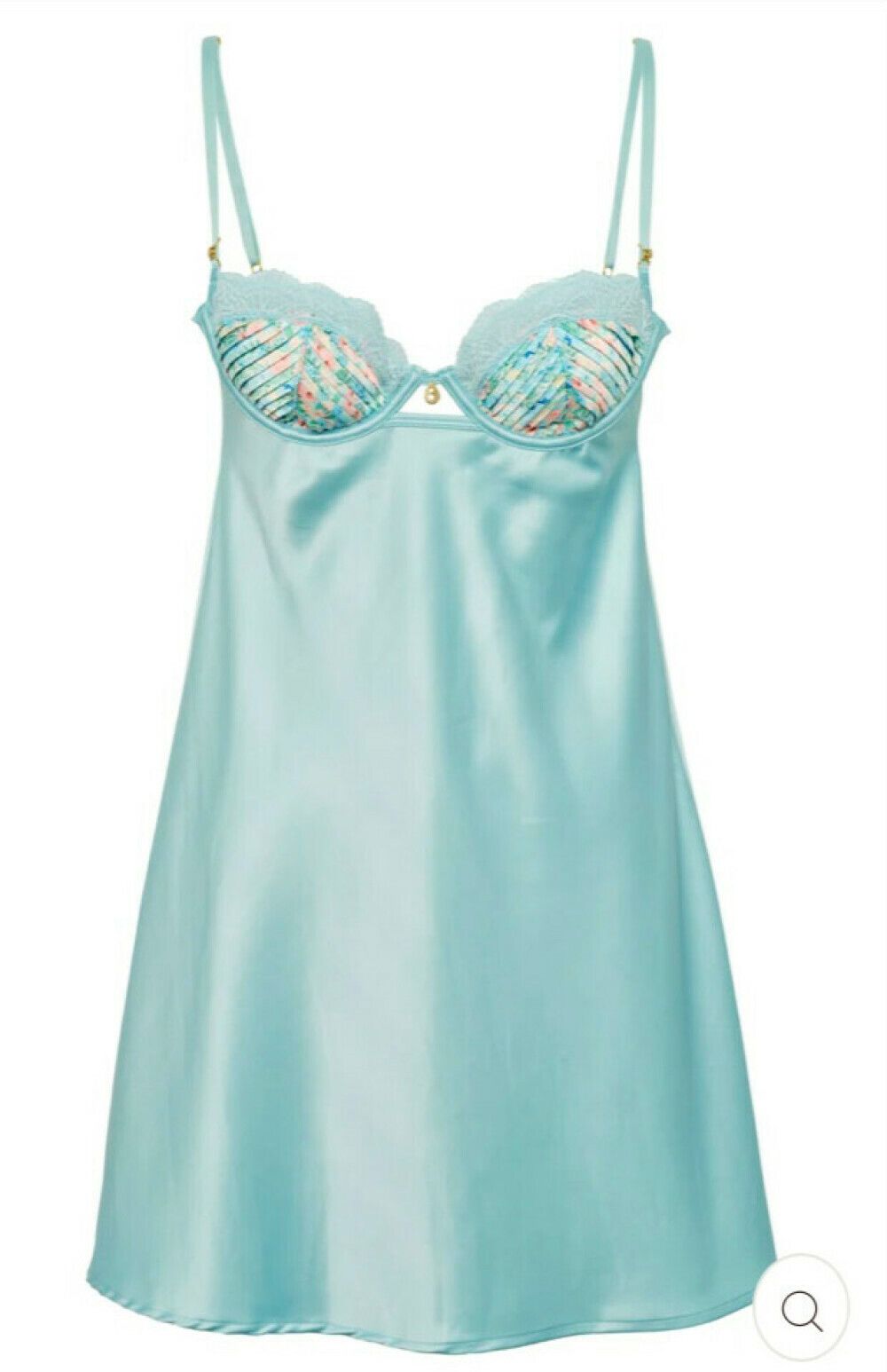 bydee orphic slip dress blue Swimwear Inseam:28