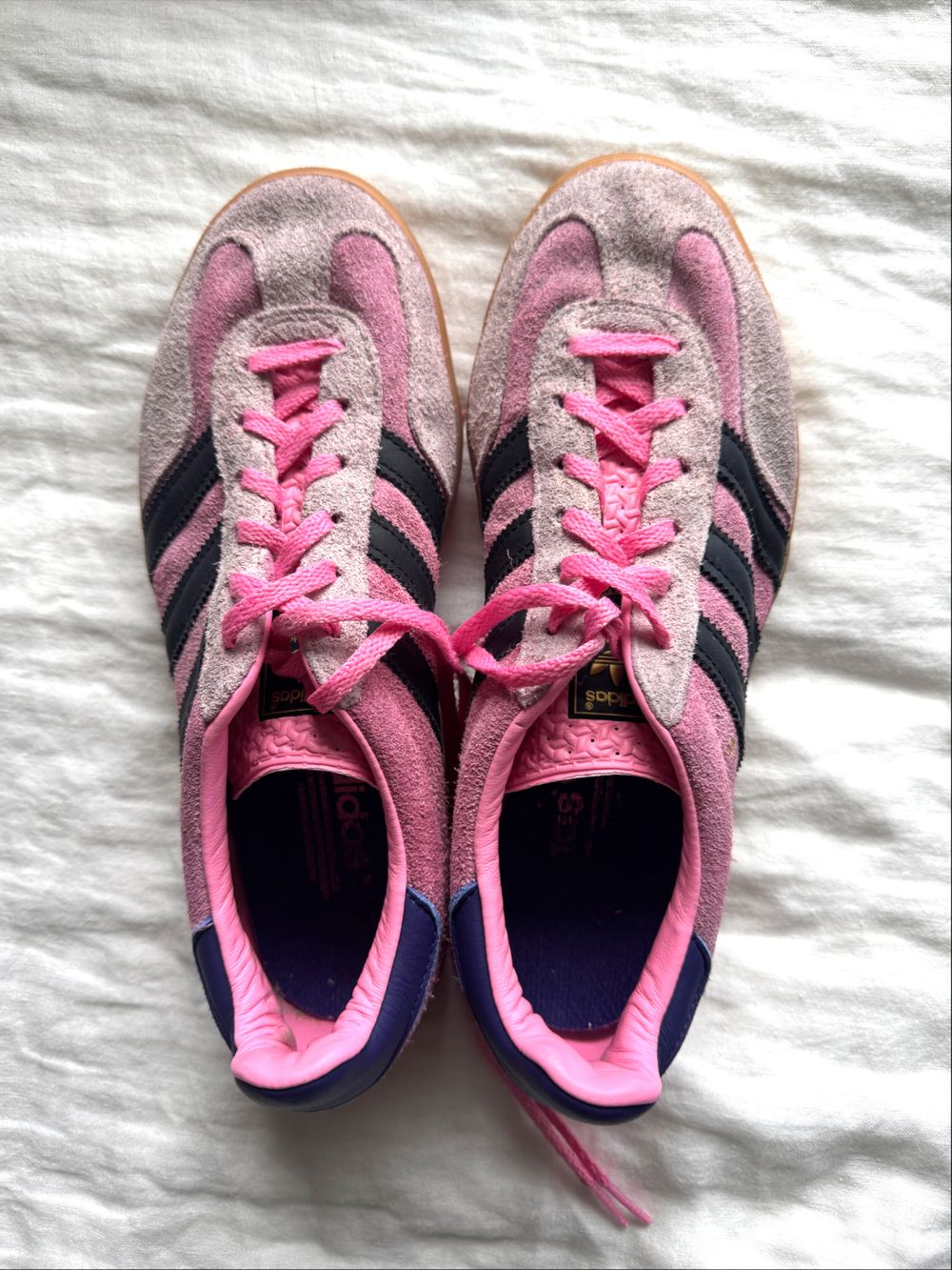 Adidas Gazelle Pink Suede Sneakers