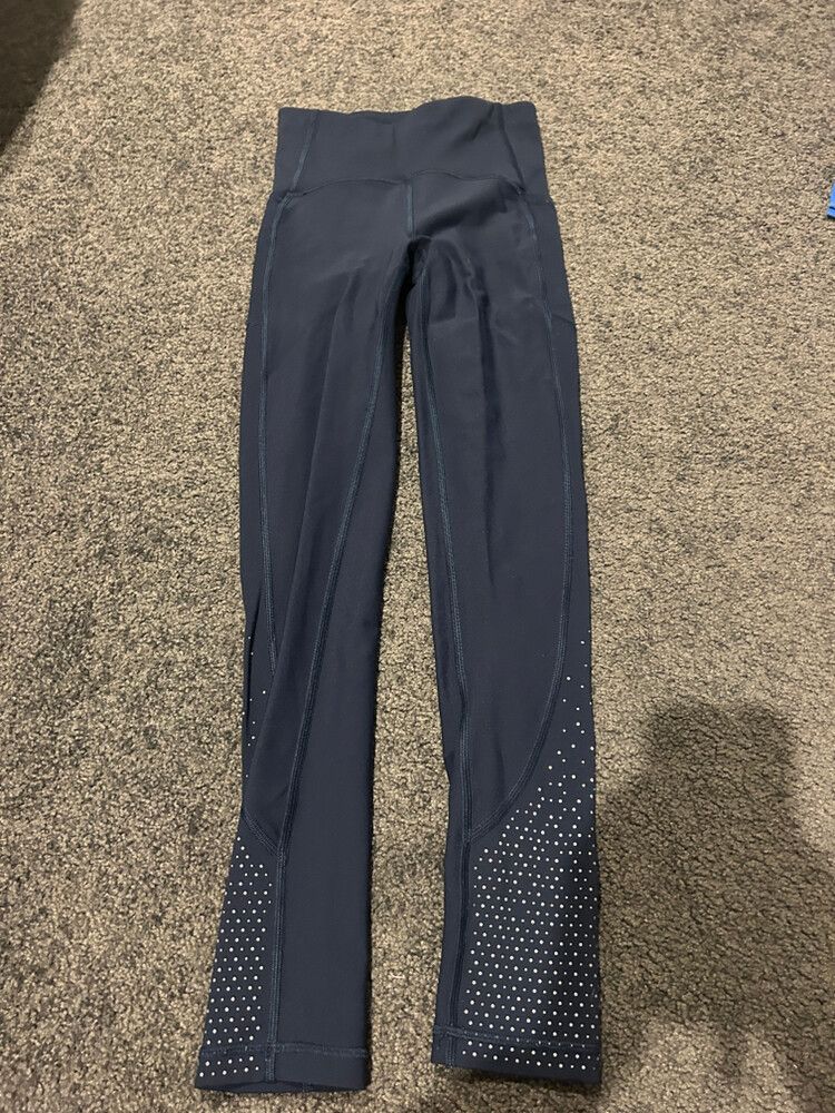 Navy lulu leggings - 2