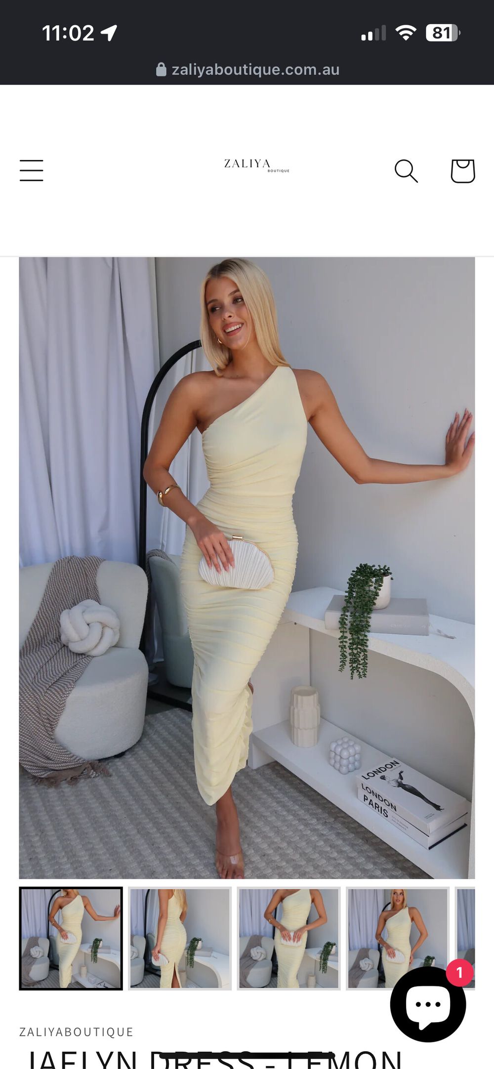 Jaelyn Maxi Dress - Zaliyah Boutique