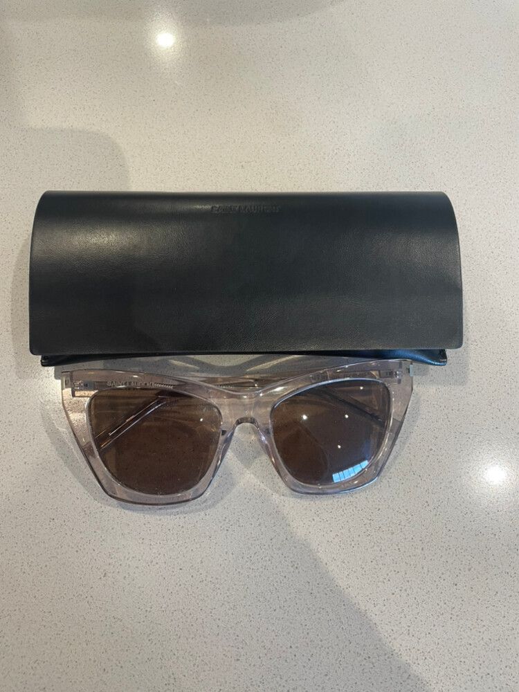 Saint Laurent Kate Sunglasses pink