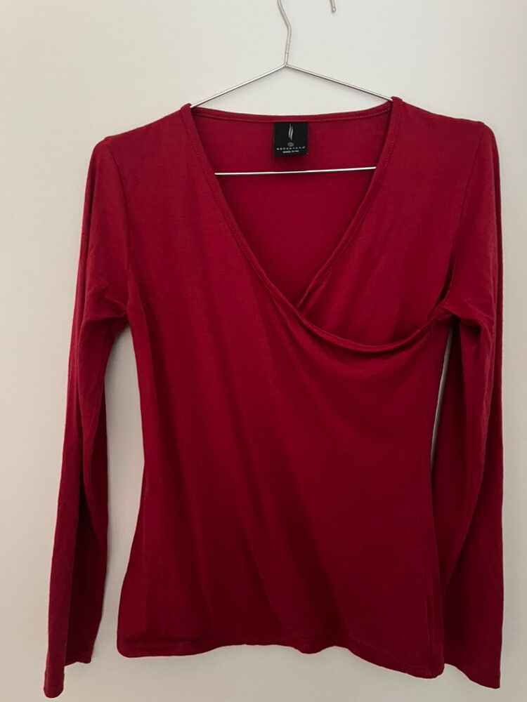 NORSEWEAR Merino Crimson Crossover Longsleeve 12