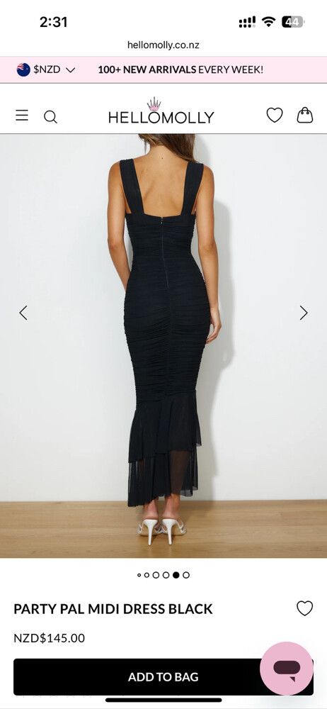 Hello Molly - Party Pal Midi Dress on Designer Wardrobe