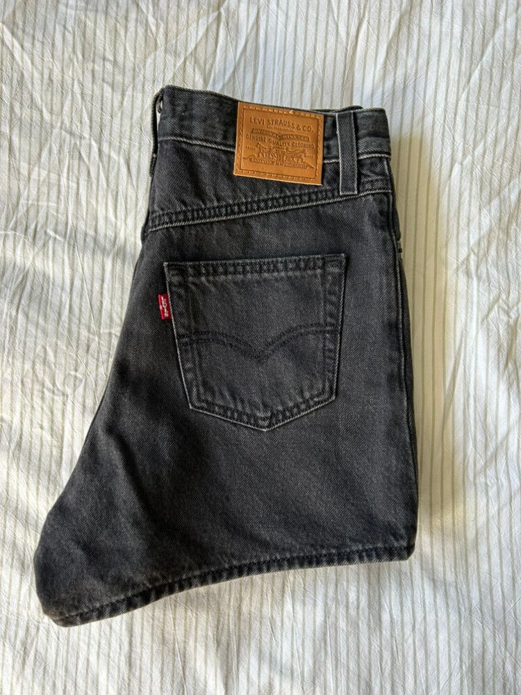 Levi's Black Denim Shorts
