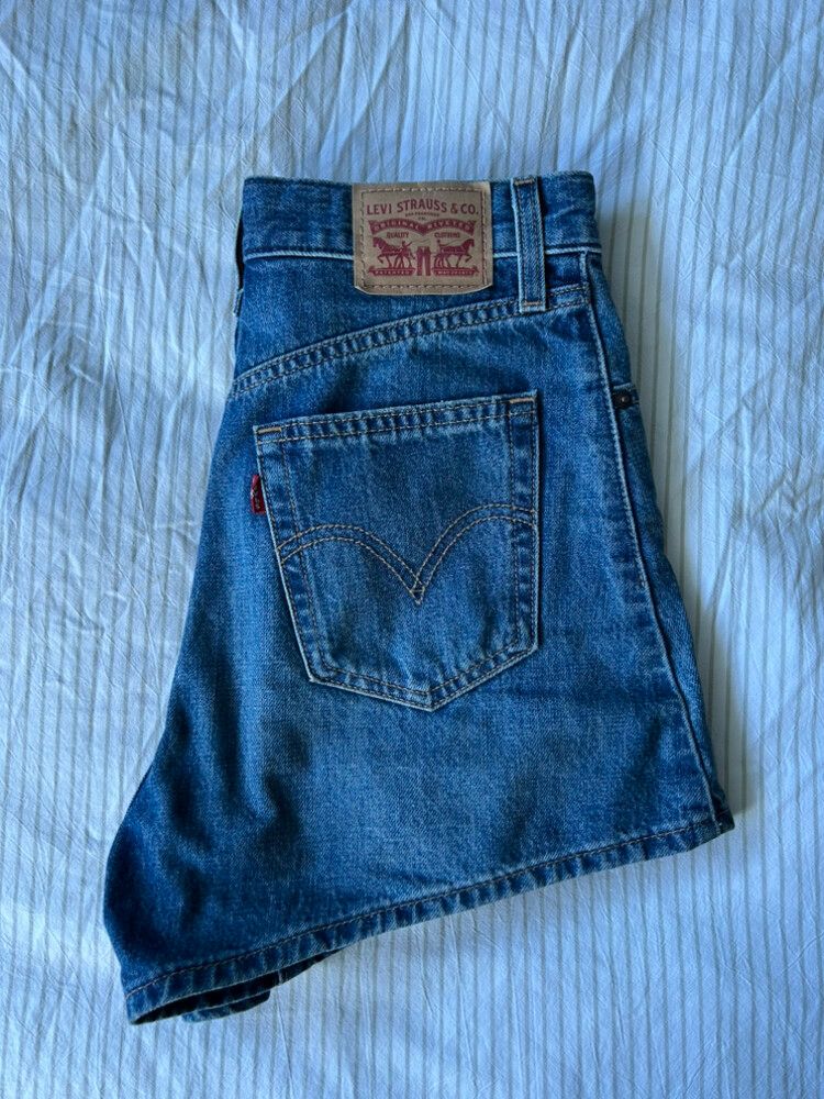Levi's Blue Denim Shorts