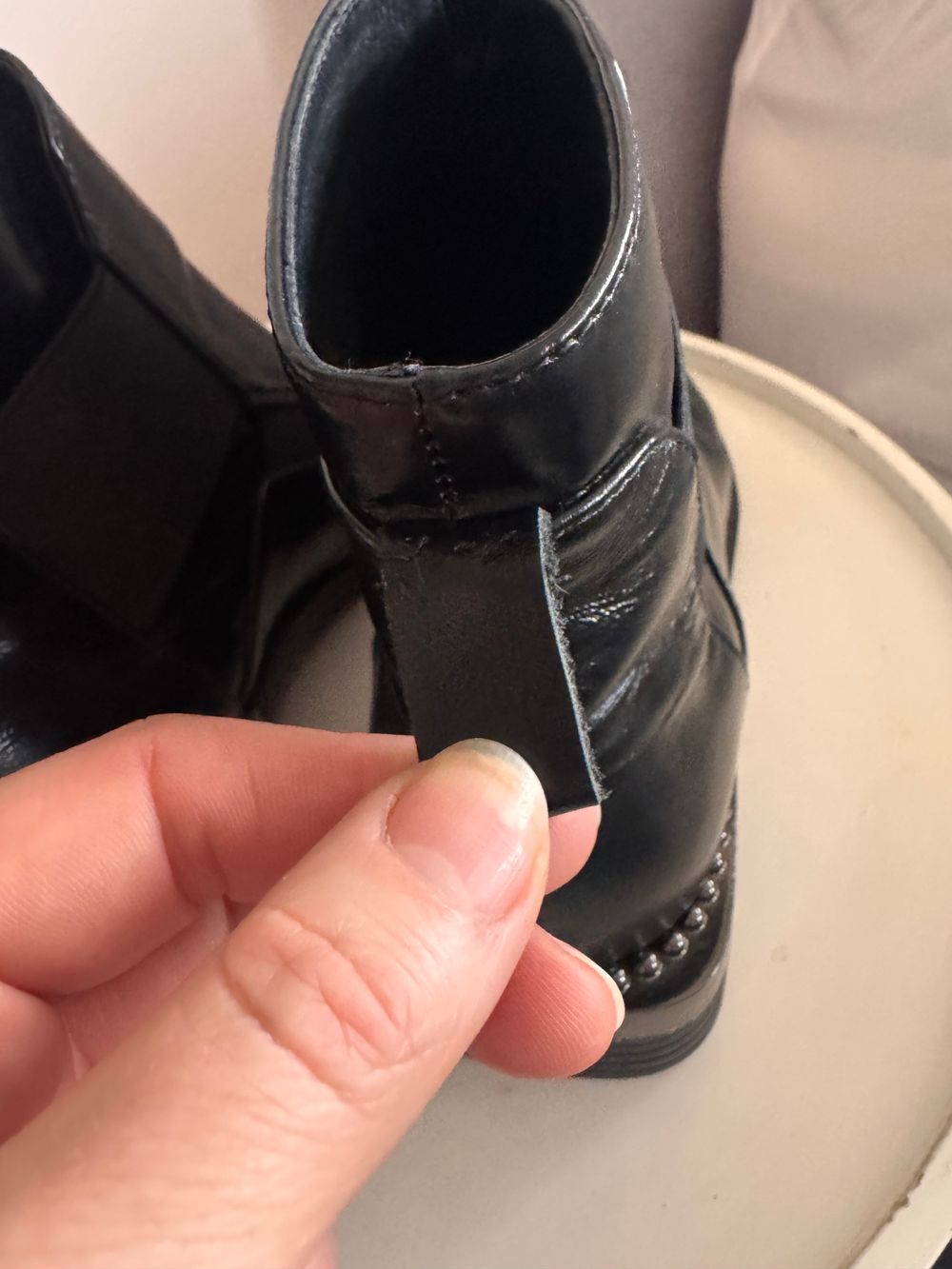 Minx Boutique Leather Boots 38