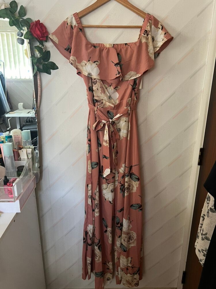 Mirrou Floral Jumpsuit