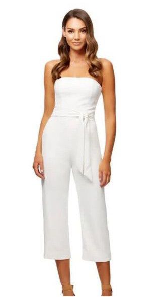 Kookai Oyster White Jumpsuit