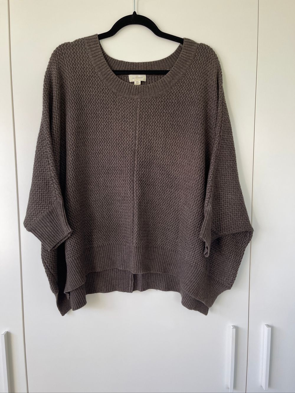 Witchery Brown Knit Jumper Size M/L