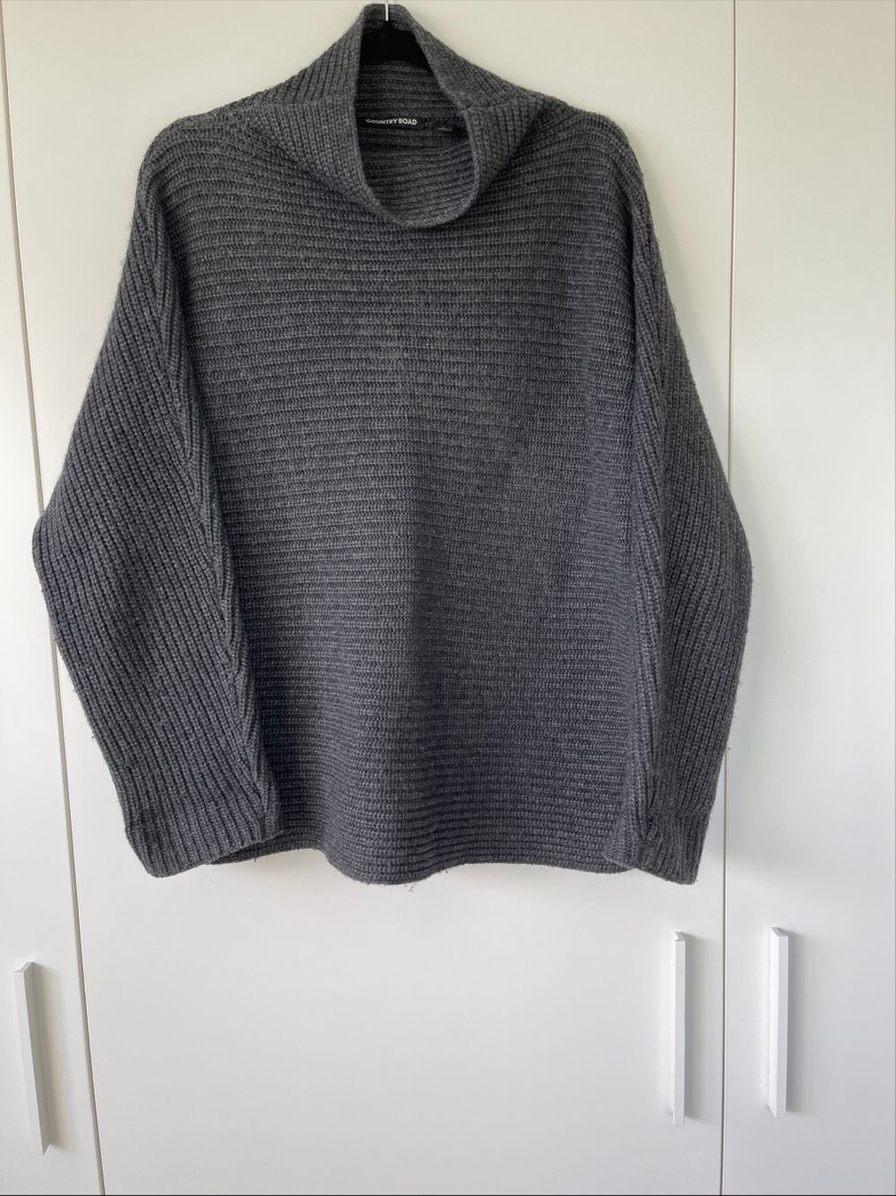 Country Road Grey Knit Jumper Size L