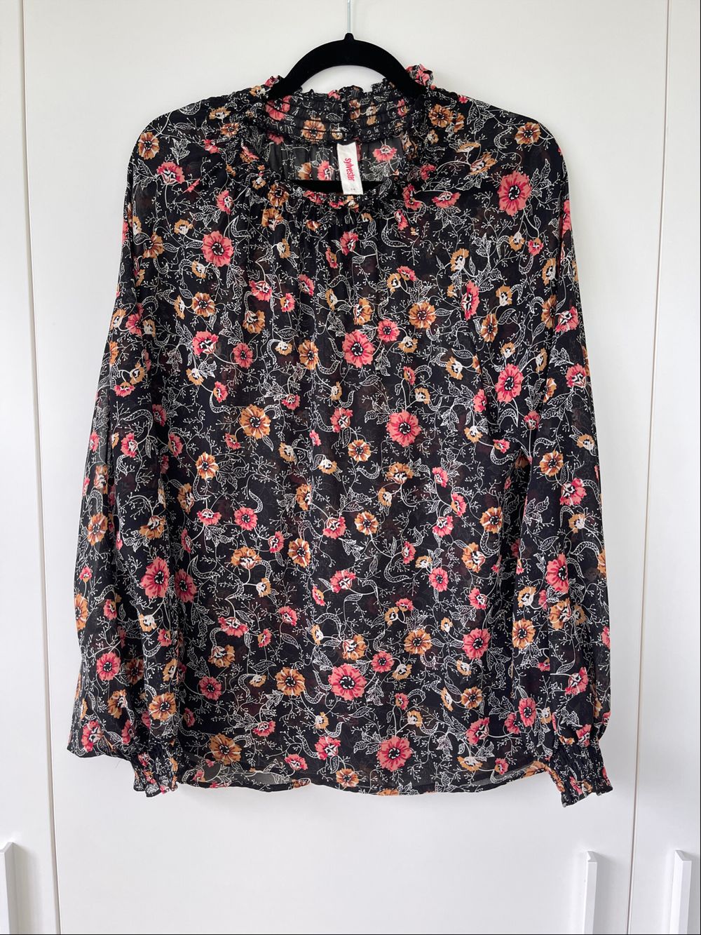 Sylvester Black Floral Top