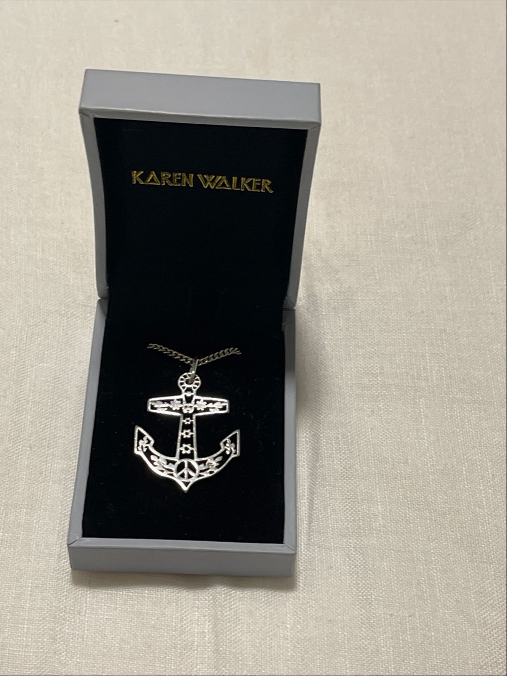 Karen Walker Silver Necklace