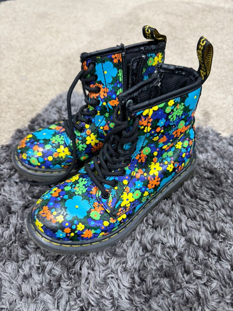 Dr. Martens Floral Boots