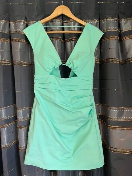 silk dress dark green Scoop Neck Dark Green Satin Long Prom Dress Party Dress PSK025 US16 / Custom Color main image 0