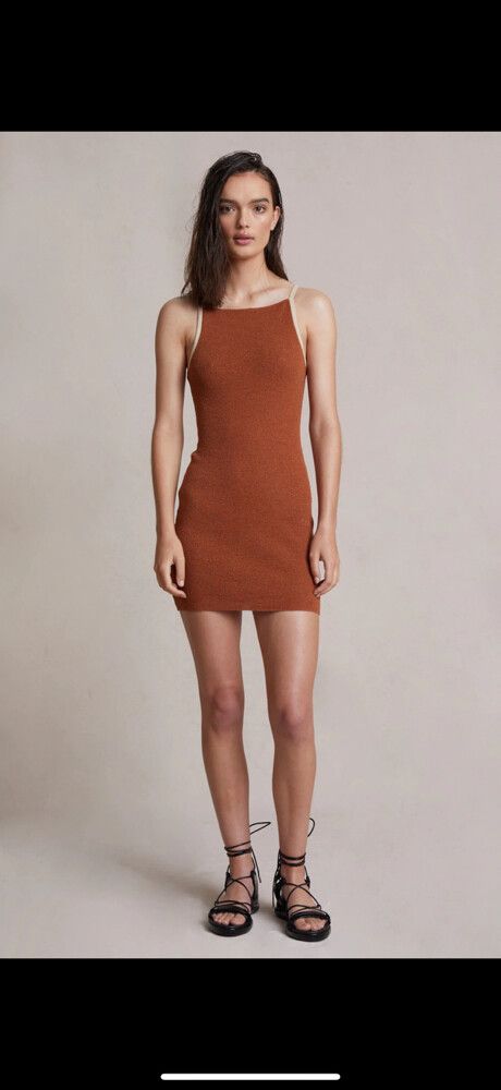 Bec & Bridge - Bec and bridge oasis knit mini dress on Designer Wardrobe