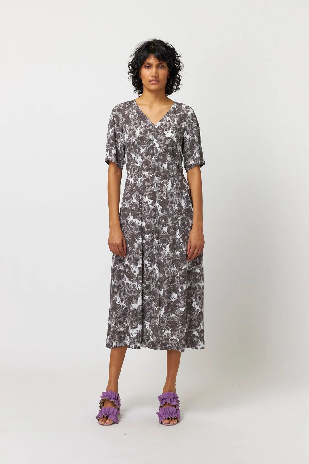 Kate Sylvester Louisa Dress - Grey