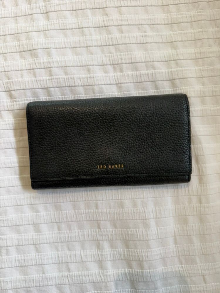 Ted Baker Black Leather Wallet