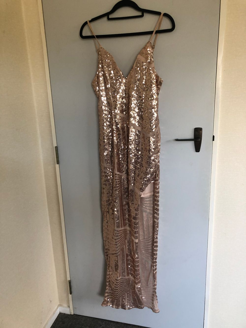 Babyboo Fashion - Gold Sequin Dress on Designer Wardrobe