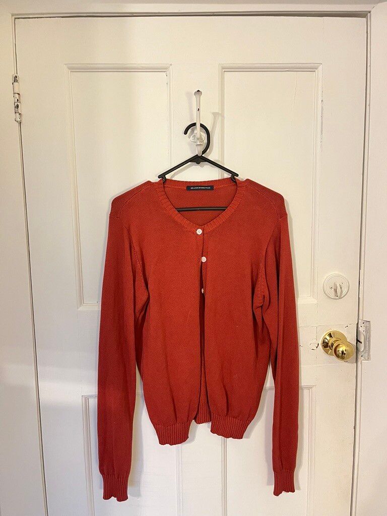 Brandy Melville Red Cardigan