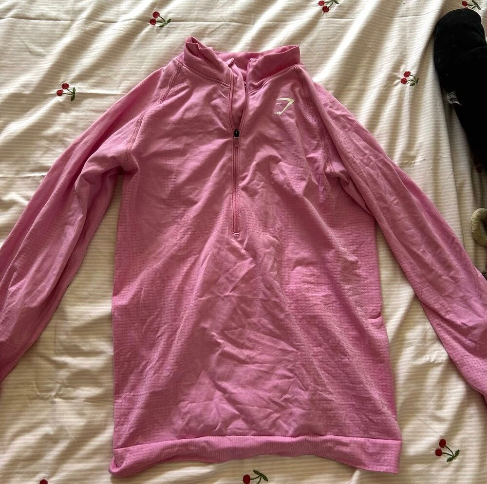 Gymshark Pink Long Sleeve Top