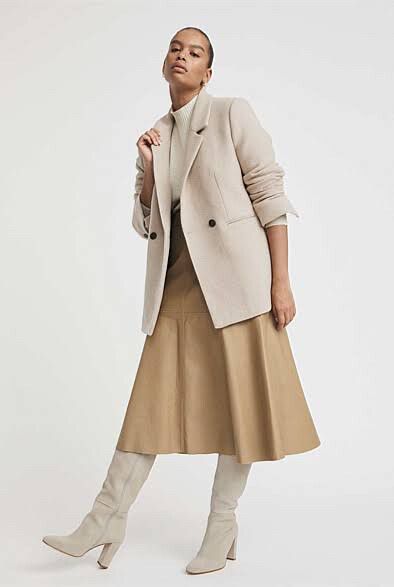 Witchery wool Herringbone Blazer - 8