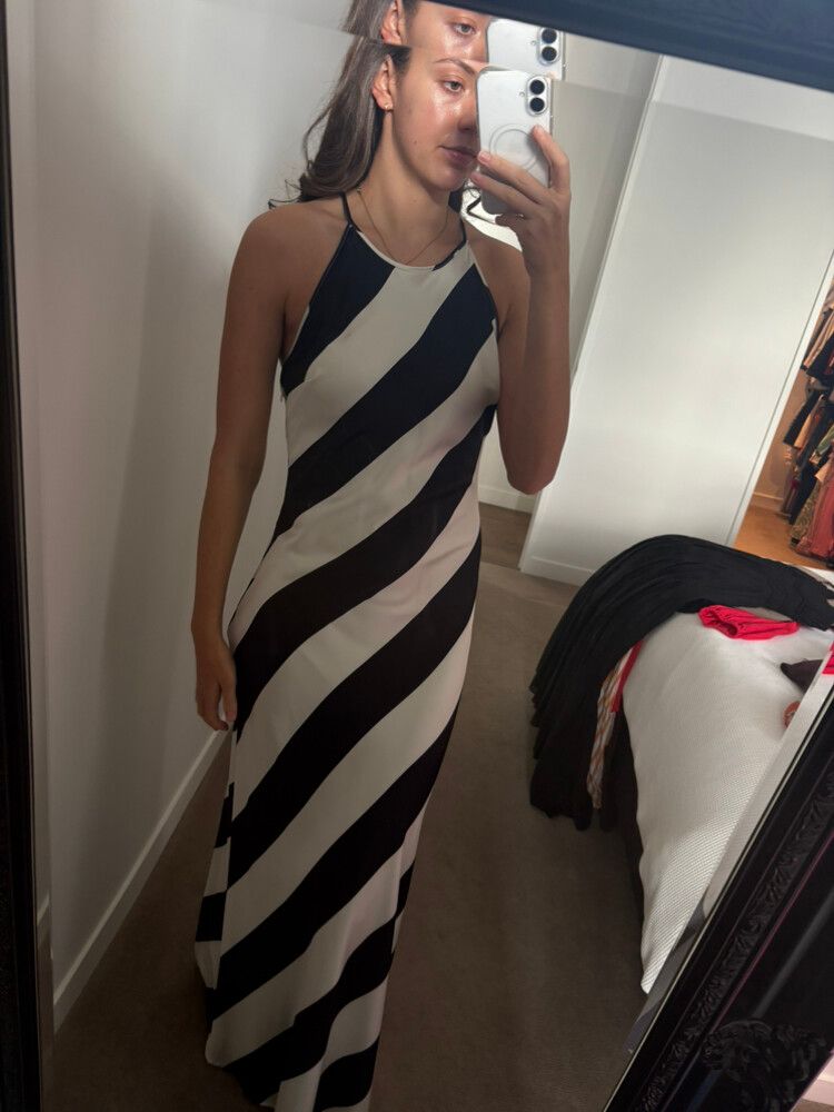 Satin Maxi Dress