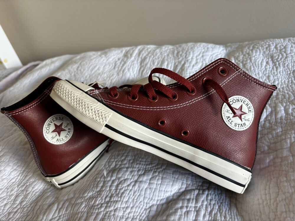 Leather Converse