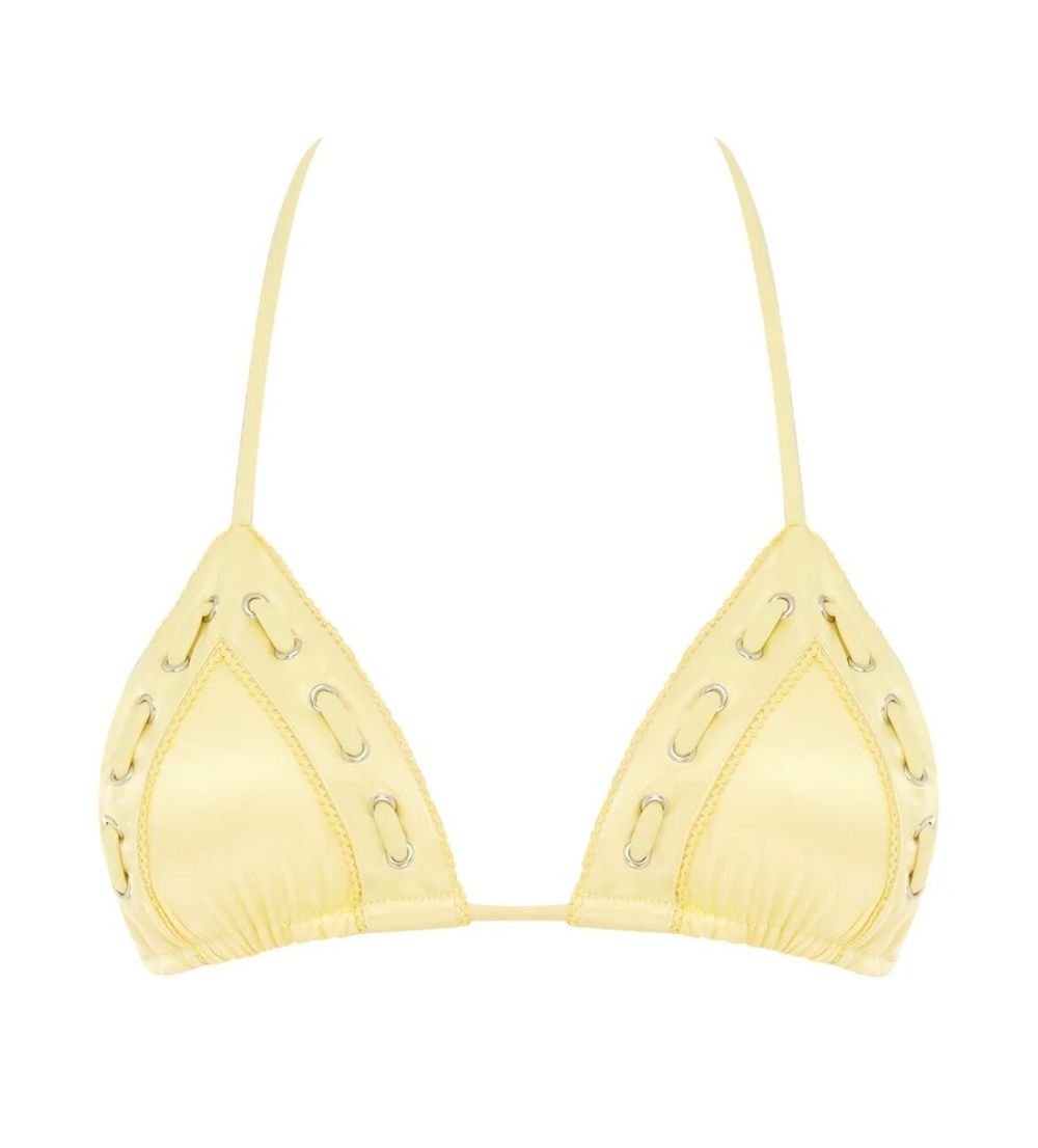 With Jean - Juno Bikini Set - Pale yellow