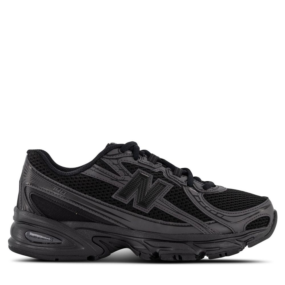 New Balance 740 - Black With Black Cement