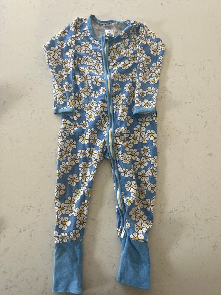 Bonds Blue Floral Wondersuit