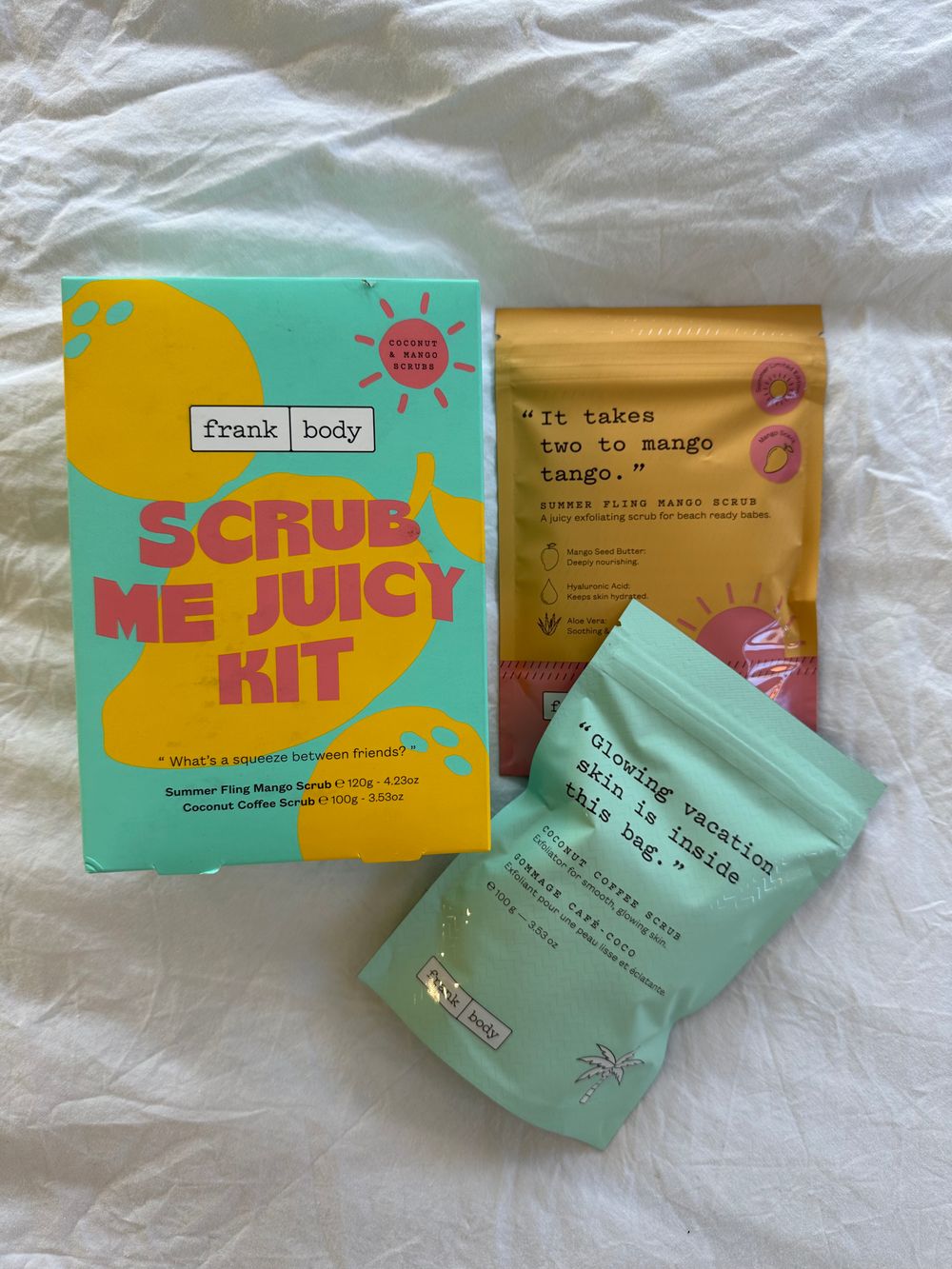 Frank body scrubs