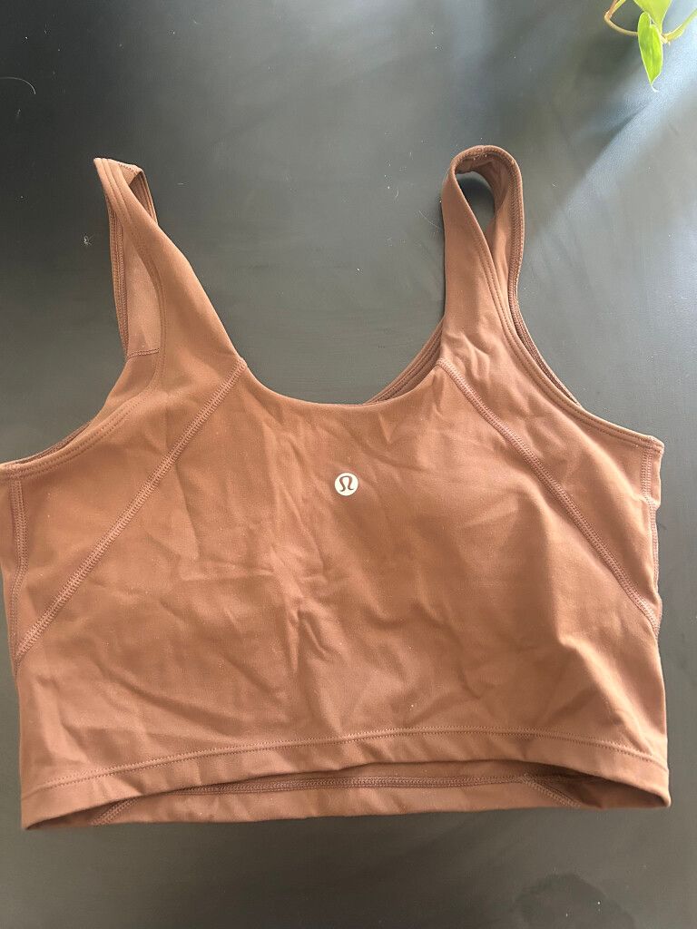 Lululemon Brown Wunder Train High-Rise Tight