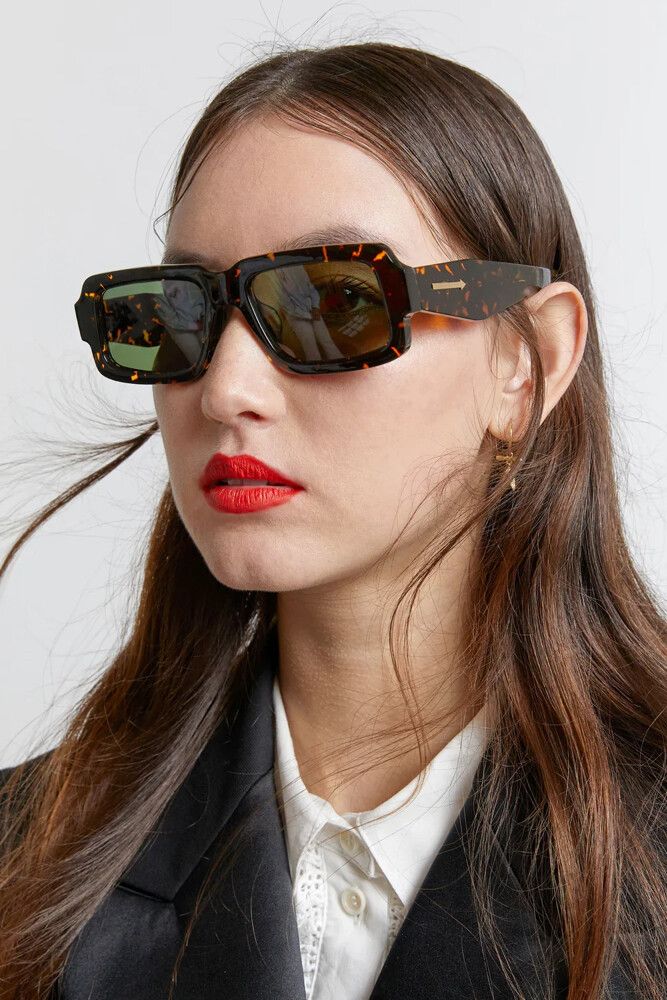 Karen Walker Zero Tortoiseshell Sunglasses