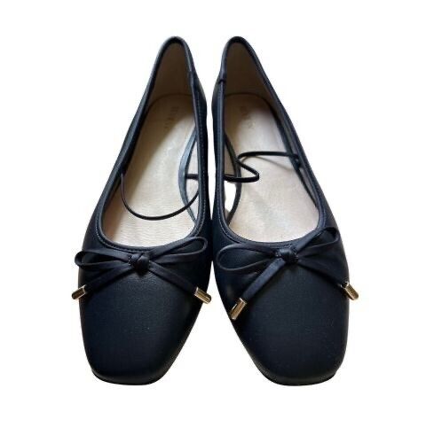 REVIEW Mary-Jane Leather Ballet Flats | 40 | Like New