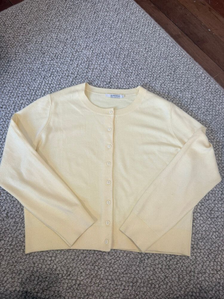 Stories Be Told Lemon Cardigan