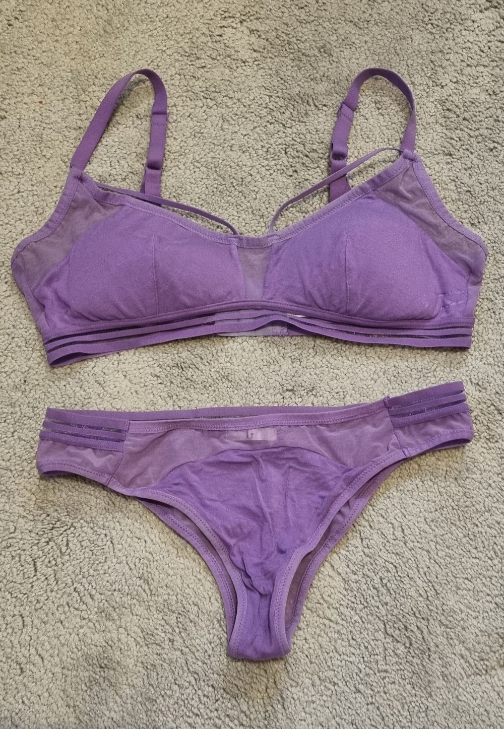 Lilac Bra + Brief