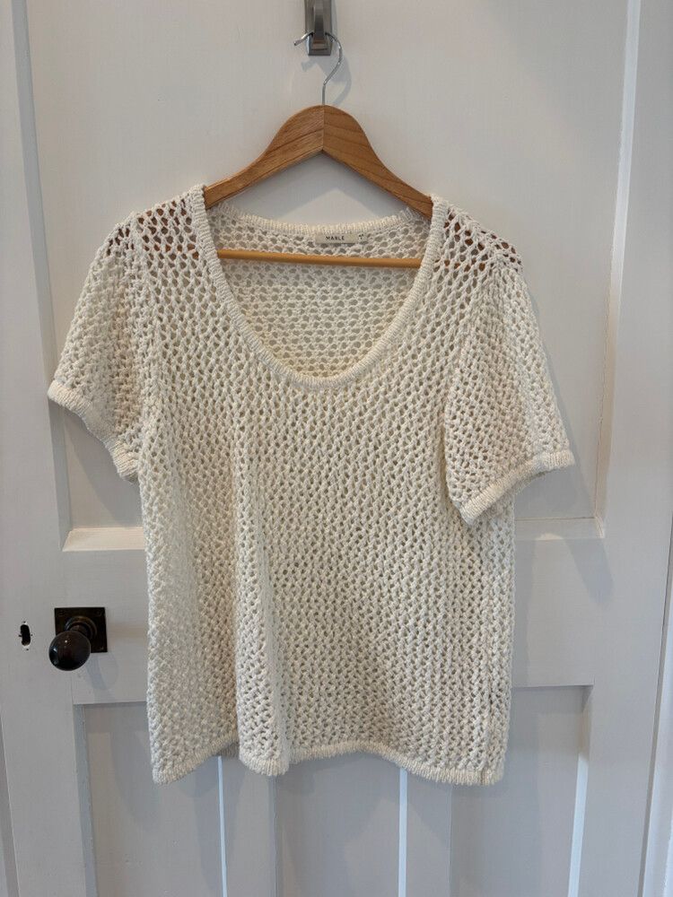 Marle white Rumi Knit Top