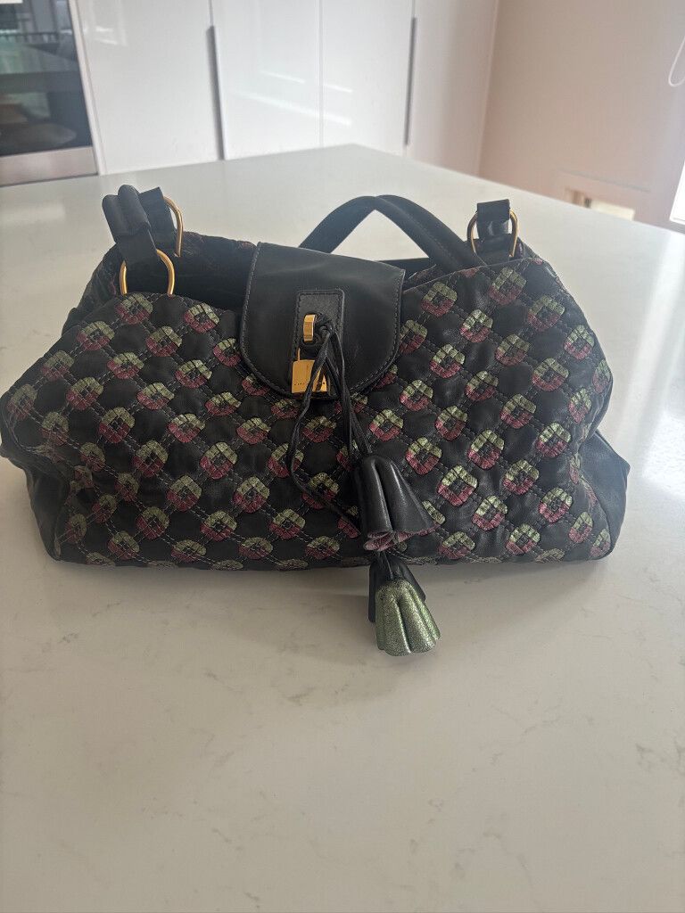 Marc Jacobs Black Quilted Handbag