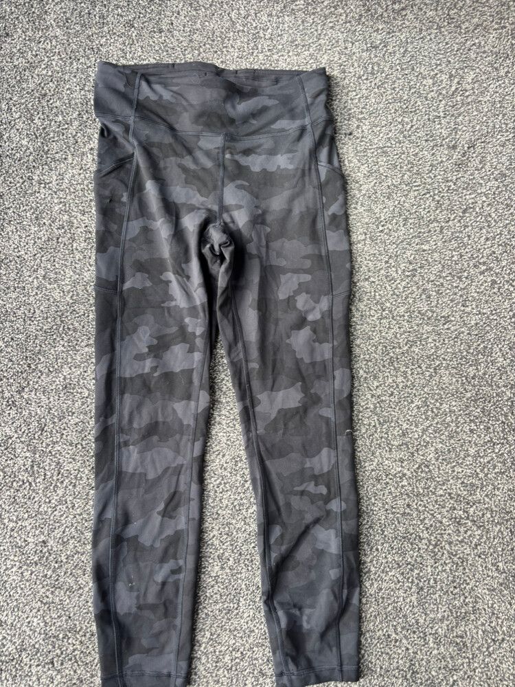 Lululemon align Grey Camouflage Activewear Leggings