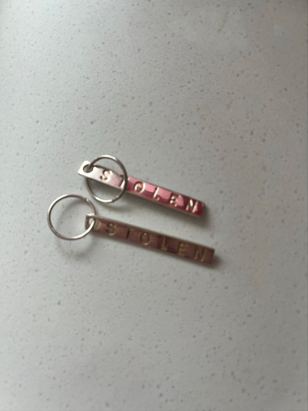 Stolen Girlfriends Club Silver Bar Earrings