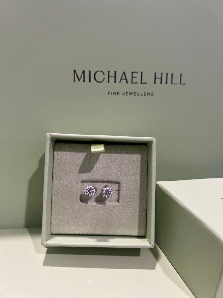 Michael Hill Diamond Stud Earrings