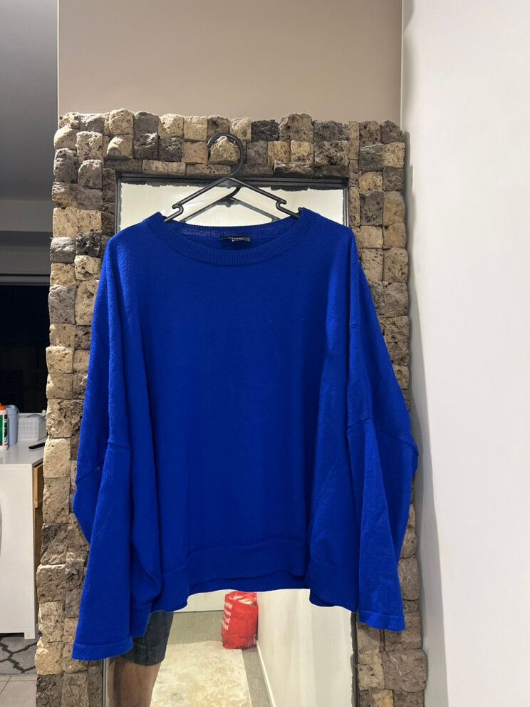 Moochi Blue Knit Jumper