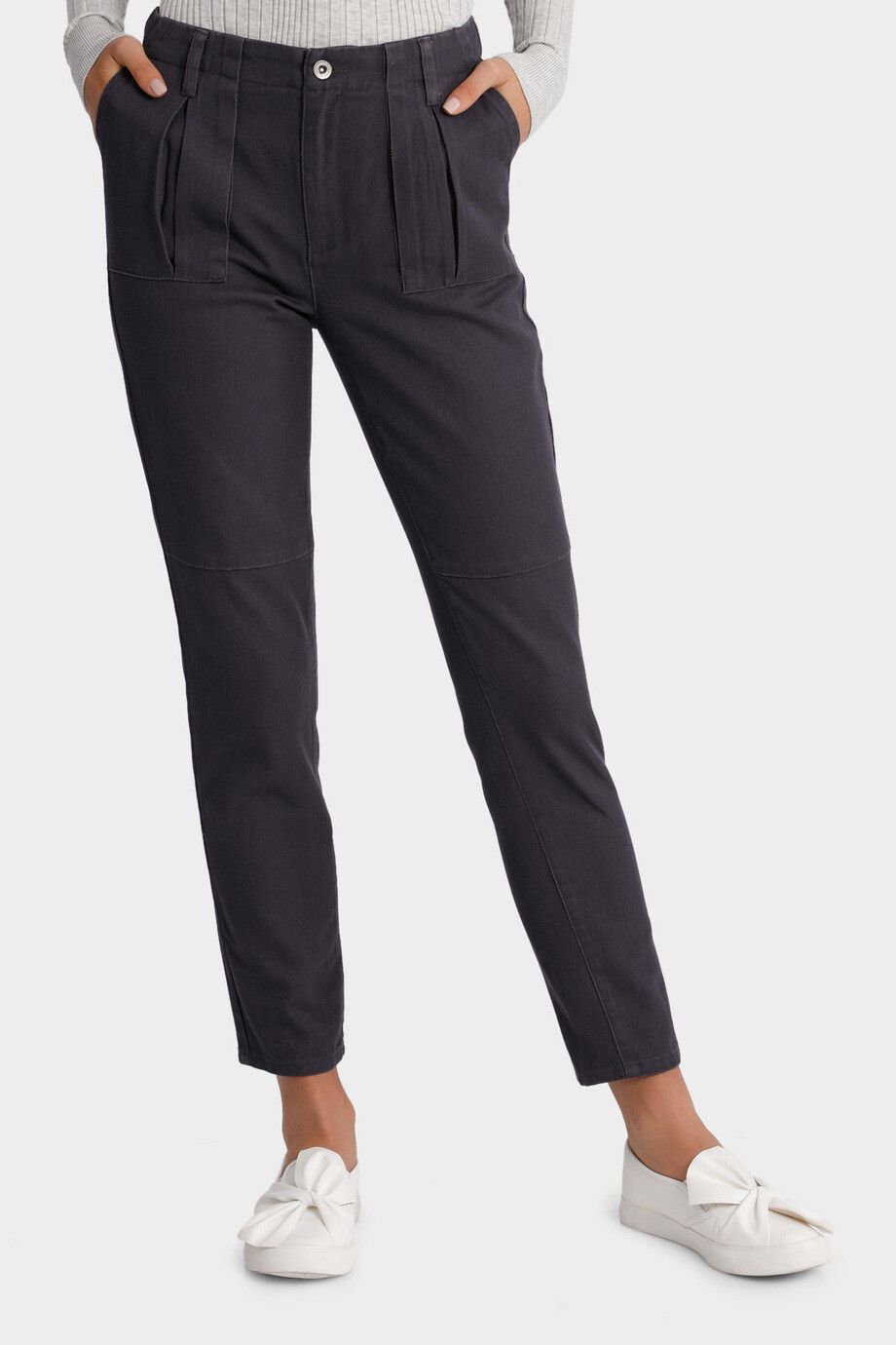 MILK AND HONEY Relaxed Grey Cargo Pants