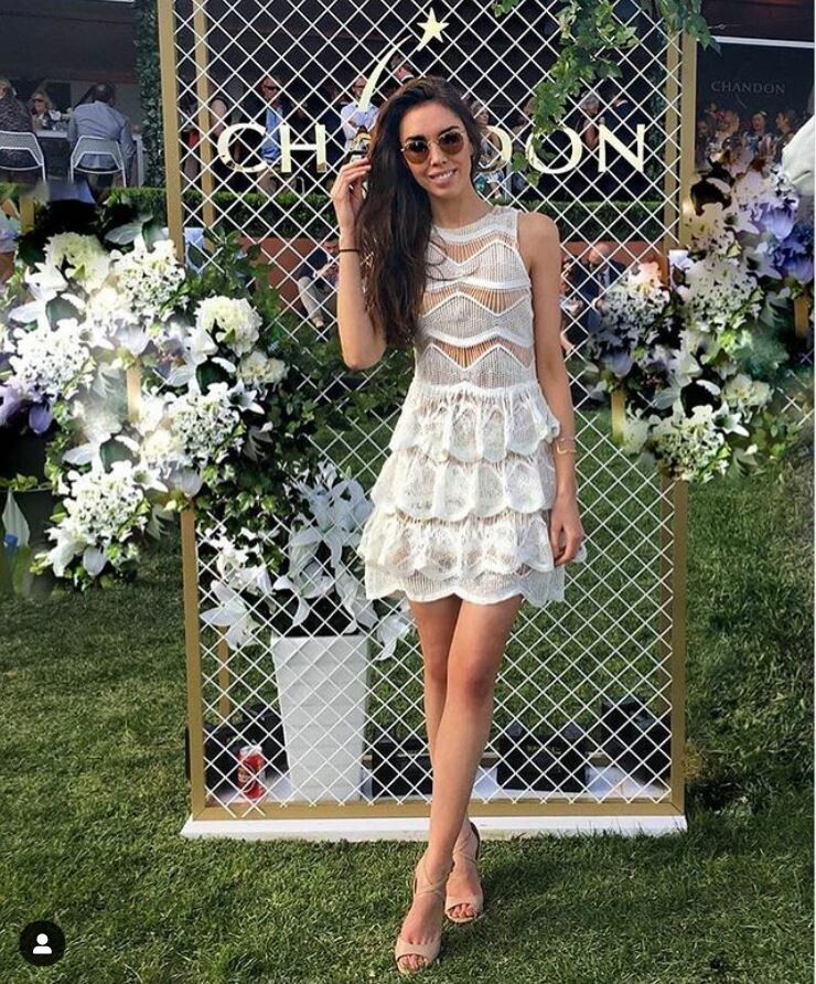 MOSSMAN Spanish Renaissance White Ruffle Mini Dress